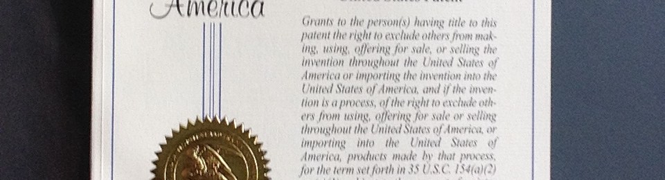 Cover Page of U.S. Patent 9162137B2